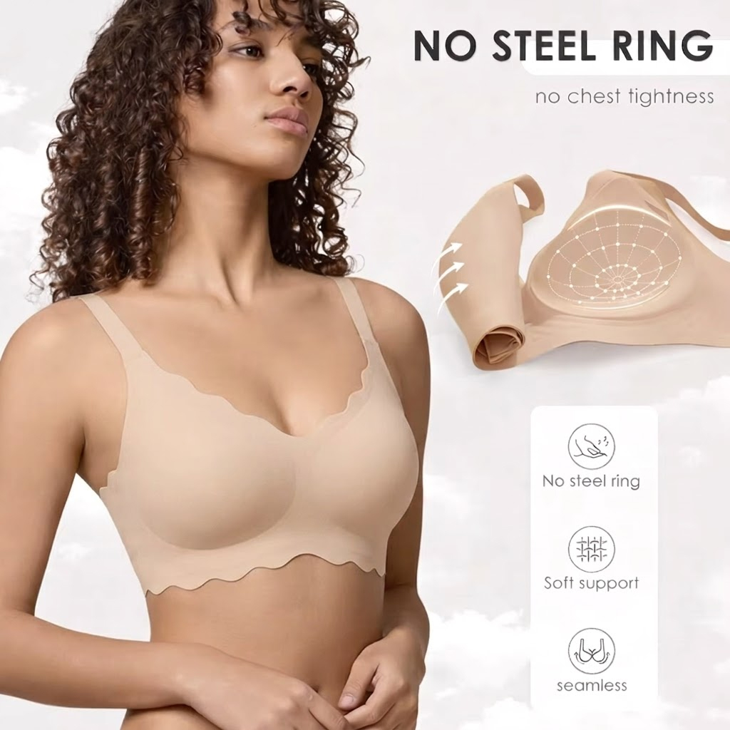 Seamless Wireless Supportive B - Bralette Wireless Soft 评论和价格