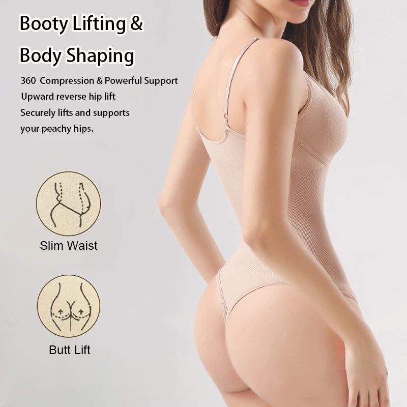 Women's Backless Bodysuit Shap - Shapewear Bodysuit Firm 评论和价格